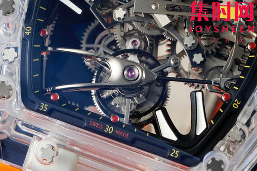 RM清透的极致 里查德米尔 理查德米勒RM56-02 蓝宝石水晶 真陀飞轮 RM056-02透明水晶腕表 商品图4