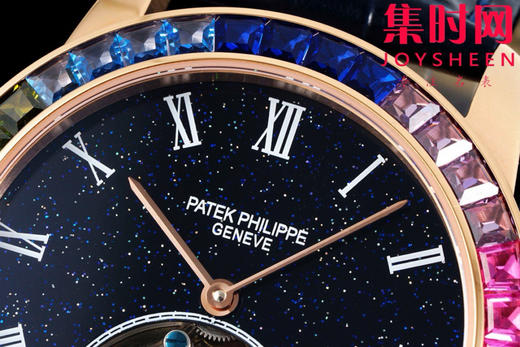 RMS百达翡丽古典陀飞轮系列 彩虹圈 真陀飞轮 男士腕表 表径42mm 搭载高端定制手动陀飞轮机械机芯 商品图3