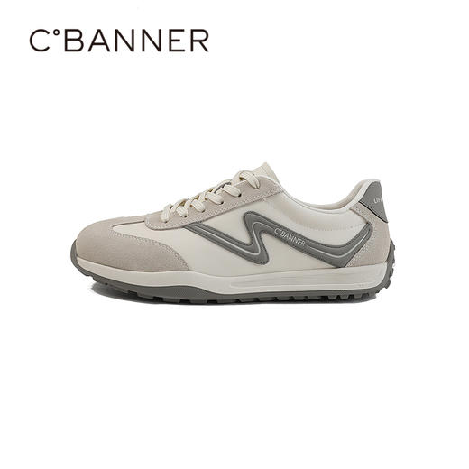 千百度2026春季男鞋舒适包容性强颜值脚感双在线阿甘鞋A26179222 商品图1