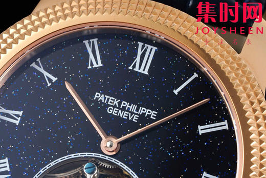 RMS百达翡丽古典陀飞轮系列 彩虹圈 真陀飞轮 男士腕表 表径42mm 搭载高端定制手动陀飞轮机械机芯 商品图3