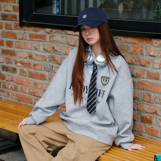 校园领带假两件卫衣-纪念日百货门店同款169645621 商品图0