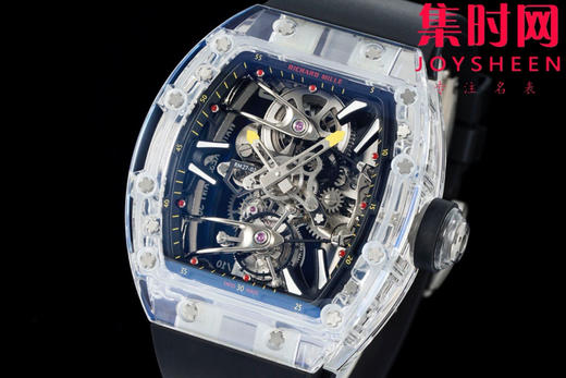 RM清透的极致 里查德米尔 理查德米勒RM56-02 蓝宝石水晶 真陀飞轮 RM056-02透明水晶腕表 商品图1