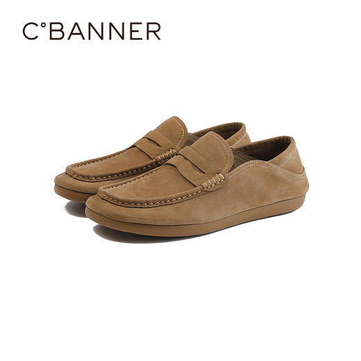 千百度2026夏季男鞋亲肤舒适薄软有懒人休闲A26120063 商品图5