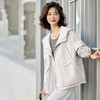 百媚生 连帽短款风衣外套休闲夹克上衣BKYWL1961 商品缩略图3