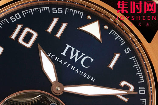 新款IWC万国 RMS飞行员陀飞轮系列 男士腕表 表径43mm 搭载高端定制手动陀飞轮机械机芯 商品图3