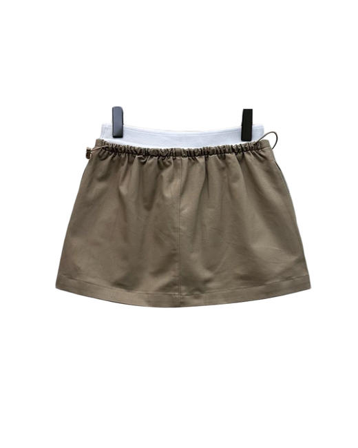 女款高腰织带半裙zh002 商品图1