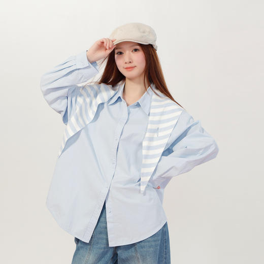 披肩衬衫两件套-纪念日百货门店同款169494464 商品图0