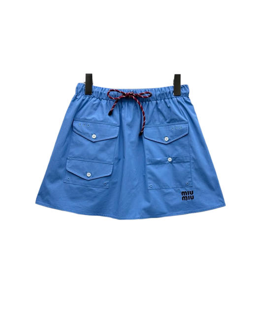 女款抽绳口袋半裙 可配套装la017 商品图0