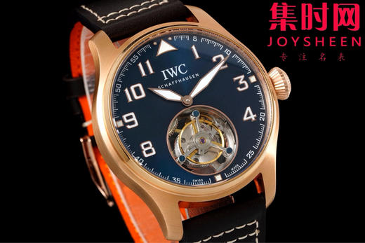 新款IWC万国 RMS飞行员陀飞轮系列 男士腕表 表径43mm 搭载高端定制手动陀飞轮机械机芯 商品图2