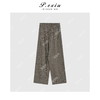 04-1潘依绣丁丁宠粉韩系氛围感撞色格子抽绳松紧腰休闲裤Q17218 商品缩略图2