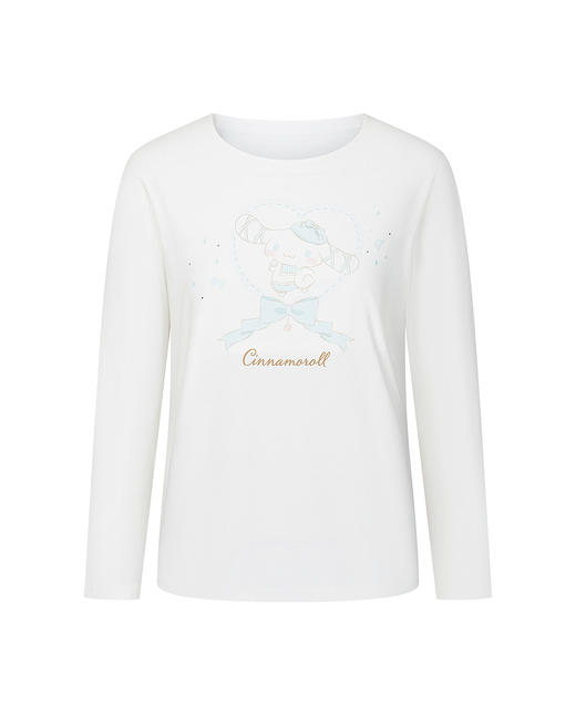 5楼爱慕少女奶皮大耳狗家居服长袖上衣 AJ141L151 商品图3