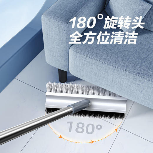 【浓密刷毛❗刮刷一体】多功能地板刷擦地卫生间长柄洗地地缝刷子无死角清洁刷浴室洗墙厕所。rg 商品图2