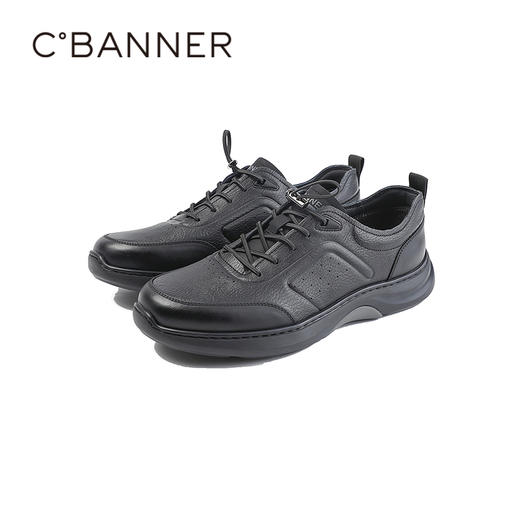 千百度2026夏季男鞋柔软细腻舒适抗磨耐脏健步鞋A26113151 商品图4