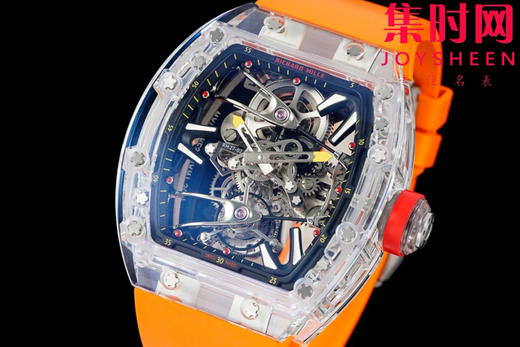 RM清透的极致 里查德米尔 理查德米勒RM56-02 蓝宝石水晶 真陀飞轮 RM056-02透明水晶腕表 商品图2