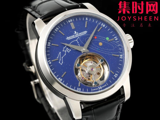 RMS积家Master Ultra Thin Tourbillon 大师陀飞轮系列 男士腕表 搭载高端定制手动陀飞轮机械机芯 商品图1