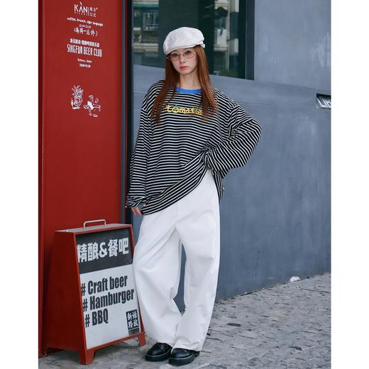 休闲弯刀廓形长裤-纪念日百货门店同款169096124 商品图3