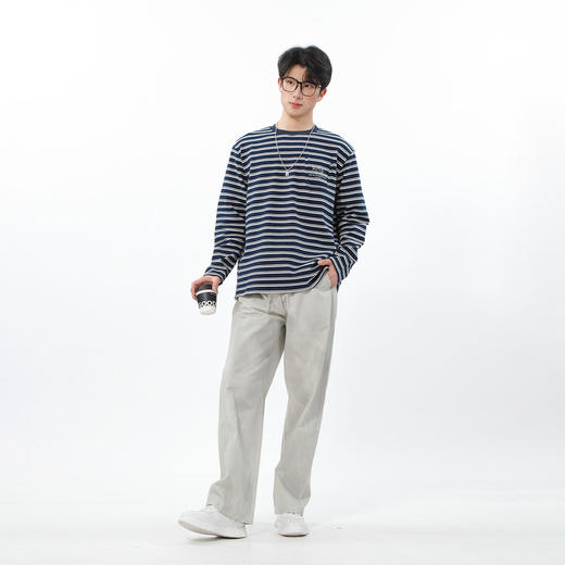 棉布笔刷布制阔腿裤-纪念日百货门店同款169448329 商品图3