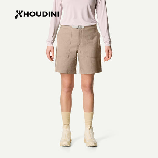 HOUDINI胡丁尼Corespun Chore考丝邦26户外女夏新徒步休闲短裤 860066 商品图0