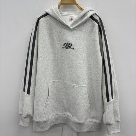 NC连帽加绒拼织带长袖卫衣51029（灰） 冬季 154011940321 商品图2