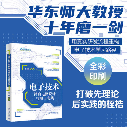 电子技术经典电路设计与项目实践 毛敏 编著 北京大学出版社 商品图1