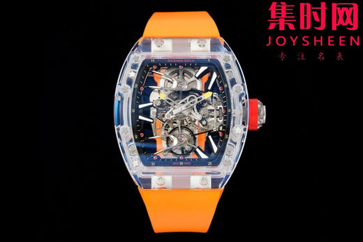 RM清透的极致 里查德米尔 理查德米勒RM56-02 蓝宝石水晶 真陀飞轮 RM056-02透明水晶腕表 商品图0