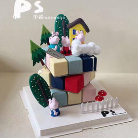 小猪佩奇主题魔方