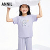 女童家居服套装夏季新款安奈儿童装JG621787 商品缩略图1
