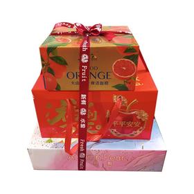 新春水果套装（血橙约5斤+富士苹果约5斤+秋月梨约7斤）