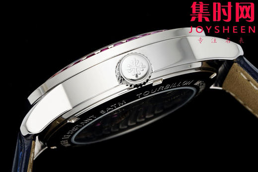 RMS百达翡丽古典陀飞轮系列 彩虹圈 真陀飞轮 男士腕表 表径42mm 搭载高端定制手动陀飞轮机械机芯 商品图6