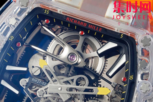 RM清透的极致 里查德米尔 理查德米勒RM56-02 蓝宝石水晶 真陀飞轮 RM056-02透明水晶腕表 商品图3