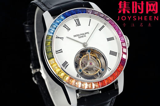 RMS百达翡丽古典陀飞轮系列 彩虹圈 真陀飞轮 男士腕表 表径42mm 搭载高端定制手动陀飞轮机械机芯 商品图1