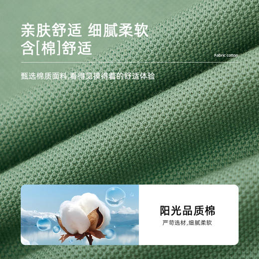 德鲨鲨鱼夏新款休闲短袖POLO衫男青年时尚棉质上衣翻领T恤 商品图2