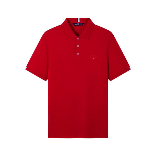 德鲨男装2026夏新款短袖POLO衫青年时尚棉质翻领上衣T恤男 商品图2