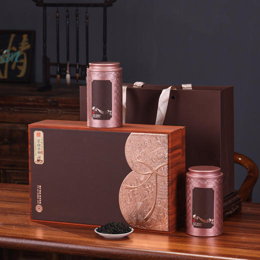 春节不打烊【甄选茶礼❗️匠心之作】年货节礼盒高级武夷山正山小种茶叶礼盒装送礼长辈红茶浓香蜜香型。jd 商品图0