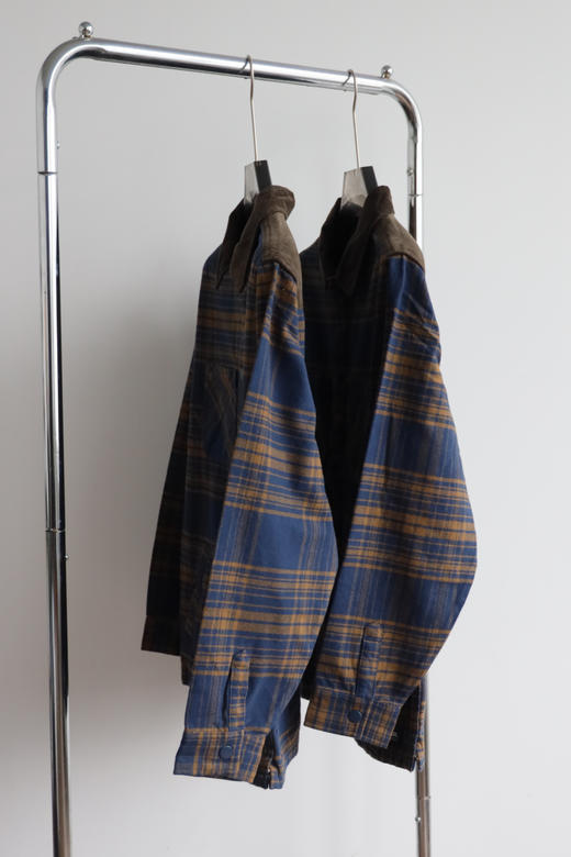 V@NS 元单 宽松法兰绒衬衫外套WT971 商品图5