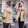 丁摩 春装外套女新款气质连帽显瘦上衣休闲夹克5ZF-172 商品缩略图0