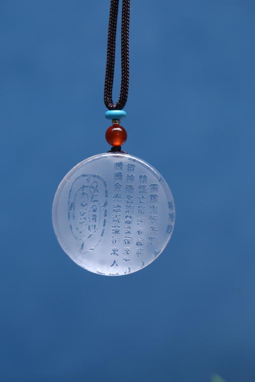 迷罗元和堂 | 白水晶刻金光 【器悟雅玩】 商品图1