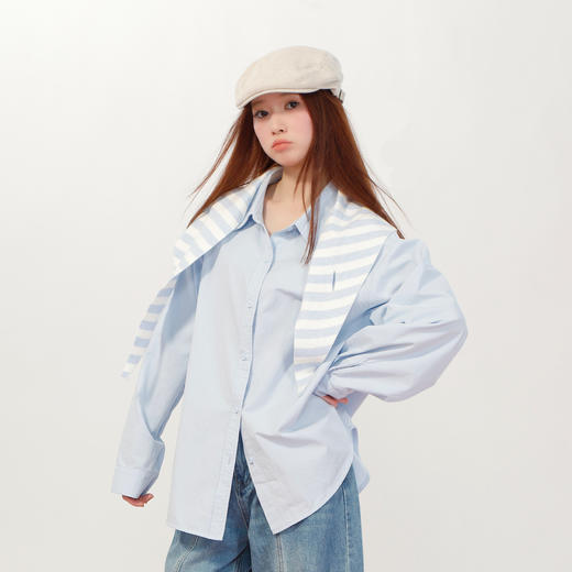 披肩衬衫两件套-纪念日百货门店同款169494464 商品图1