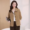 丁摩 短款外套女春秋新款大码休闲时尚薄款减龄上衣5ZF-11896 商品缩略图3