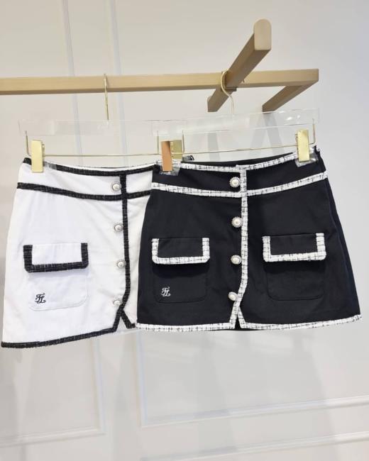 夏季女装短裙，白色必入W821617-21 商品图1