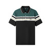 德鲨鲨鱼弹力短袖POLO衫男2026夏新款休闲条纹撞色翻领T恤 商品缩略图4