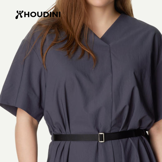 HOUDINI胡丁尼Cosmo Dress都市户外26夏新女宽松休闲长裙  860070 商品图7