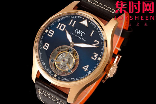 新款IWC万国 RMS飞行员陀飞轮系列 男士腕表 表径43mm 搭载高端定制手动陀飞轮机械机芯 商品图1
