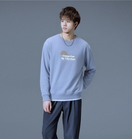 佐丹奴男装时尚印花卫衣13096794 商品图1