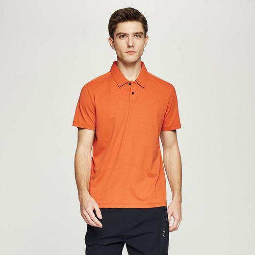 德鲨黑色百搭短袖POLO衫男青年2026夏新款休闲翻领上衣T恤 商品图2