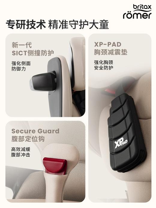 德国britax宝得适凯迪骑士PRO儿童安全座椅约3-12岁 商品图1