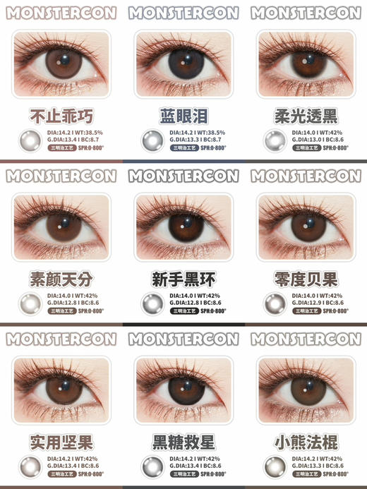 自然党专区「两副or以上限量冰箱贴」MONSTERCON 非离子活动 88一副 128两副 158三副 188四副 218五副⭐滁州仓发货 商品图0