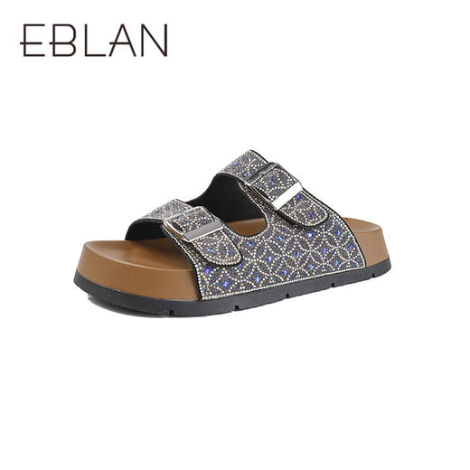 【上新】伊伴2026夏季潮流中性休闲勃肯凉拖B26365137 商品图0