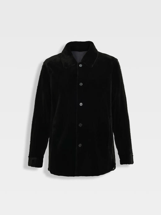 callisto黑色水貂毛皮草 商品图0