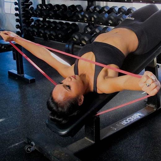 健身弹力带引体向上阻力带力量训练弹力绳男女瑜伽伸展辅助拉力带 商品图2